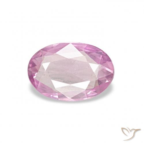 زفير Medium Light-Purple طبيعي، بيضوي، 0.38 قيراط، VVS-VS