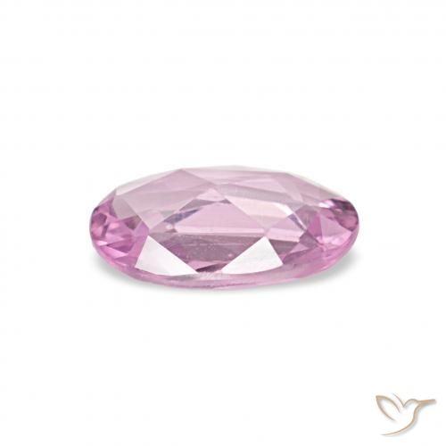 زفير Medium Light-Purple طبيعي، بيضوي، 0.38 قيراط، VVS-VS