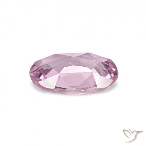 زفير Medium Light-Purple طبيعي، بيضوي، 0.45 قيراط، VVS-VS