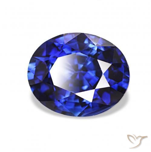 2.02ct الأزرق الملكي زفير, بيضوي, VVS