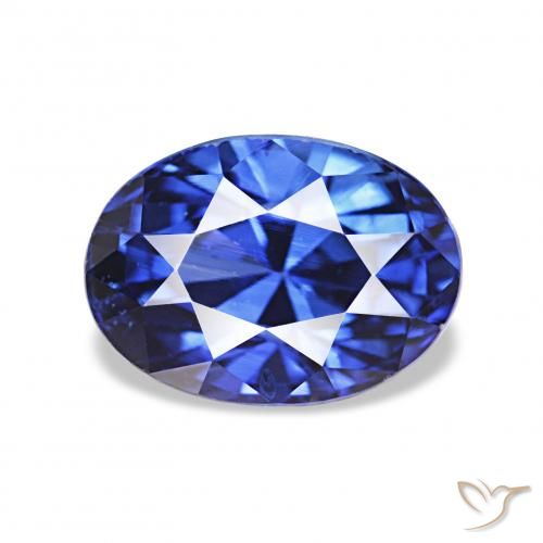 2.14ct الأزرق الملكي زفير, بيضوي, VVS