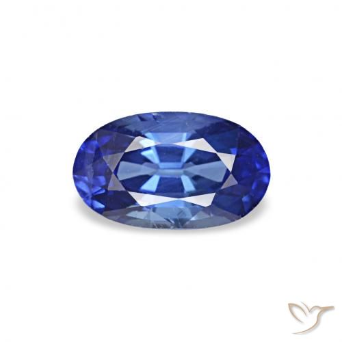 0.35ct الأزرق الملكي زفير, بيضوي, VVS-VS