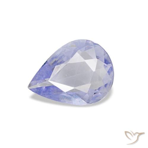 0.53ct أزرق الياقوت, شكل الكمثرى, VVS-VS