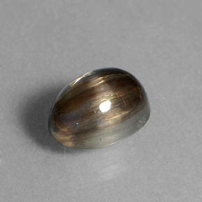 سكابوليت ملون بقوس قزح طبيعي، قصة بيضاوى، 2.74 قيراط، شفاف