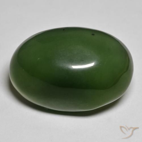 28.85ct طبيعي أخضر الطحالب البحرية حجر السربنتين, بيضوي, نصف شفاف