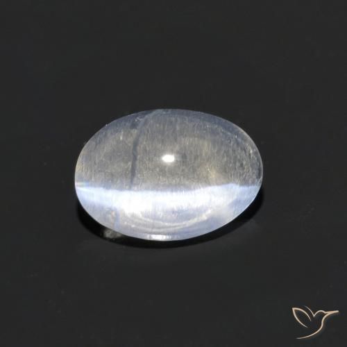 0.73ct طبيعي شفاف عين القط سيليمانايت, بيضوي, شفاف