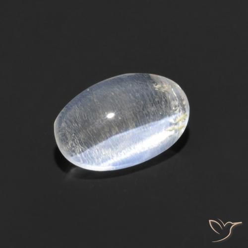 0.80ct طبيعي شفاف عين القط سيليمانايت, بيضوي, شفاف