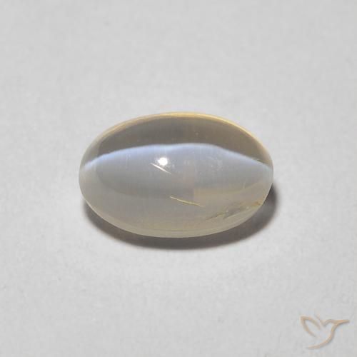 1.43ct طبيعي بنى التورتيا فاتح عين القط سيليمانايت, بيضوي, شفاف