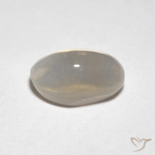 عين القط سيليمانايت Medium Light-Brown طبيعي، بيضوي، 1.34 قيراط، شفاف