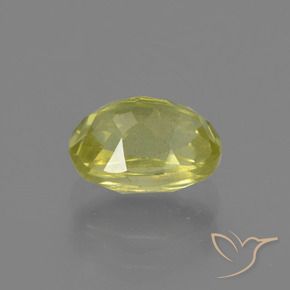 سليمانايت Pineapple yellow طبيعي، بيضوي، 1.22 قيراط، قليلا جدا
