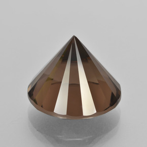 كوارتز سموكى بنى طبيعي، قصة دائرى، 14.09 قيراط، VVS
