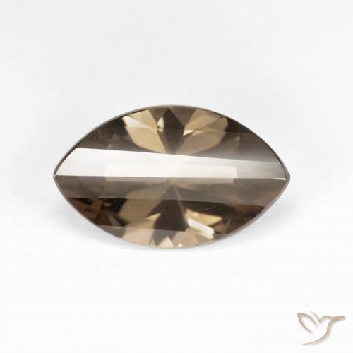 2.70ct طبيعي بنى دافئ كوارتز سموكى, ماركيز, VVS