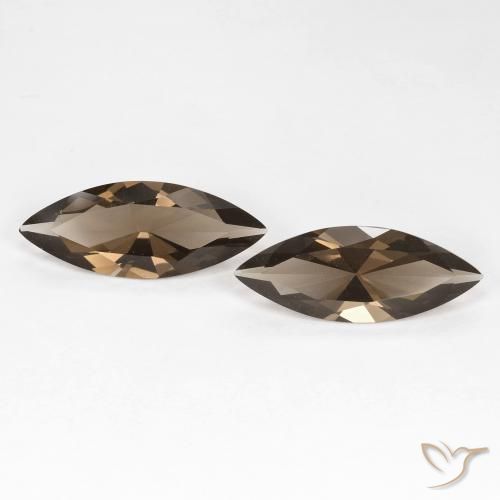 5.34ctw طبيعي البني الفاتح كوارتز سموكى, ماركيز, VVS