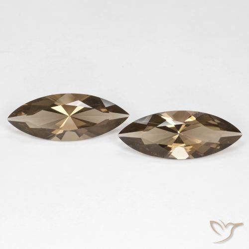 5.88ctw طبيعي البني الفاتح كوارتز سموكى, ماركيز, VVS
