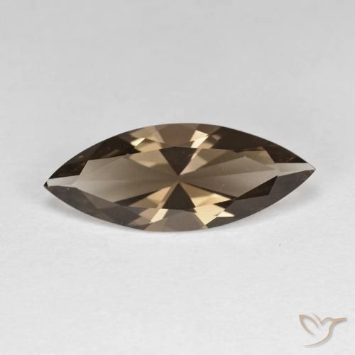 2.52ct طبيعي بنى دافئ كوارتز سموكى, ماركيز, VVS