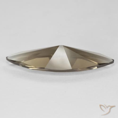 كوارتز سموكى Medium Light-Brown طبيعي، ماركيز، 6.36 قيراط، VVS