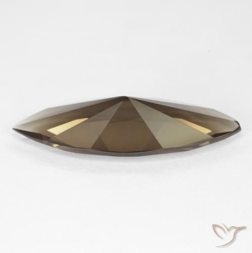 كوارتز سموكى Medium Light-Brown طبيعي، ماركيز، 6.35 قيراط، VVS
