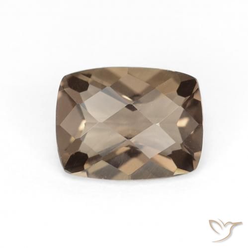 1.82ct طبيعي Medium Light-Brown كوارتز سموكى, وسادة, VVS