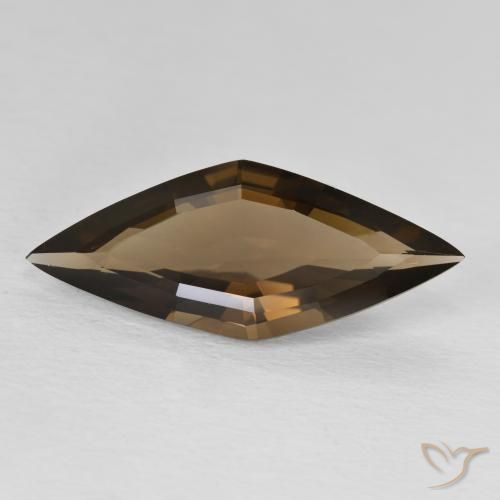 4.75ct طبيعي بنى خبز الزنجبيل كوارتز سموكى, فانسى, VVS
