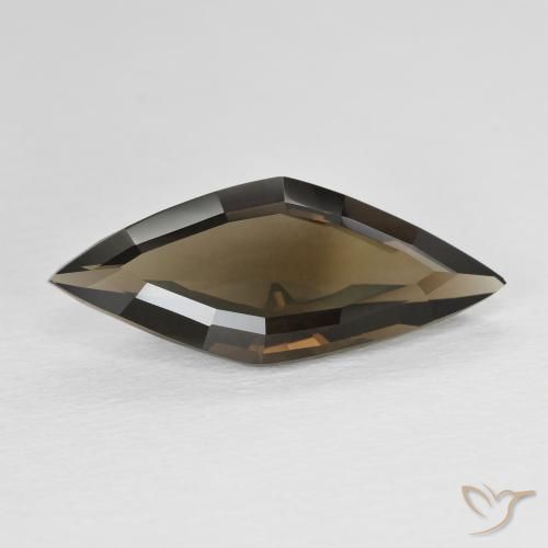 4.99ct طبيعي بنى شيكولاتى كوارتز سموكى, فانسى, VVS