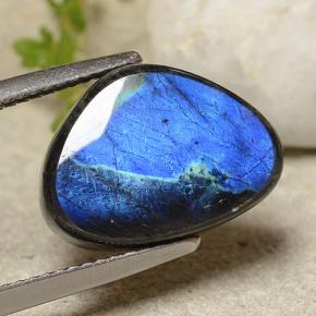 سبيكترولايت متعدد الألوان طبيعي، شكل خيالي، 6.88 قيراط، غير شفاف