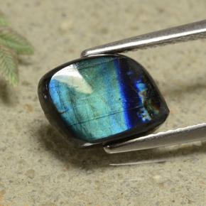 سبيكترولايت متعدد الألوان طبيعي، شكل خيالي، 2.23 قيراط، غير شفاف