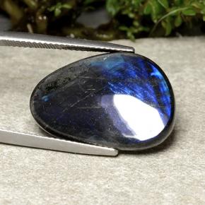 سبيكترولايت متعدد الألوان طبيعي، شكل خيالي، 10.39 قيراط، غير شفاف