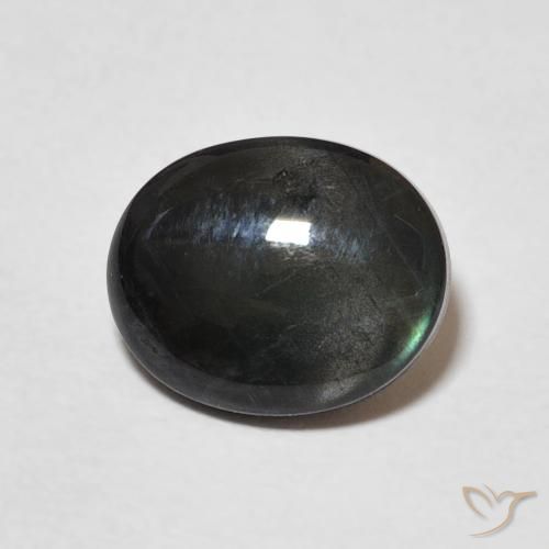 2.00ct طبيعي متعدد الألوان اسبكتروليت, بيضوي, غير شفاف