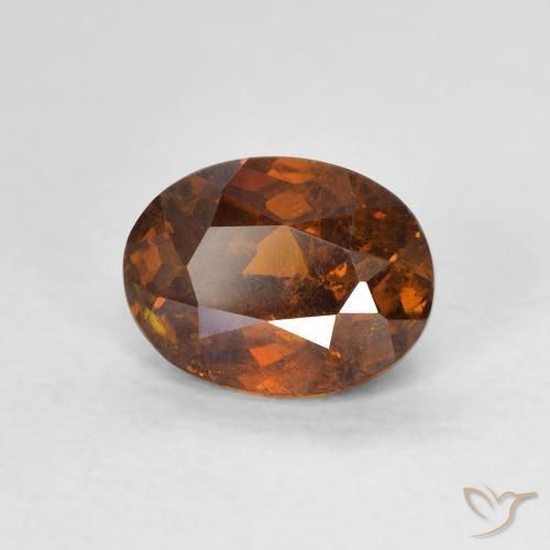 سفاليريت Medium Dark-Orange طبيعي، بيضوي، 1.95 قيراط، VS-SI