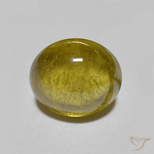 2.68ct طبيعي Medium Golden Brown سيفين, بيضوي, نصف شفاف