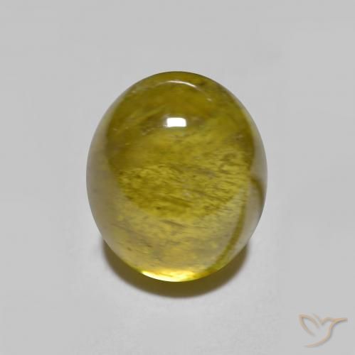 سيفين Medium Golden Brown طبيعي، بيضوي، 2.68 قيراط، نصف شفاف