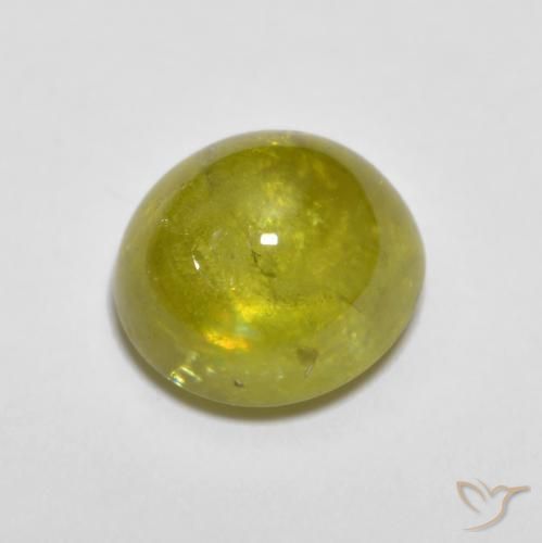 2.60ct طبيعي أصفر متوسط سيفين, بيضوي, شفاف