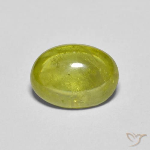 2.06ct طبيعي أخضر ترابى دافئ سيفين, بيضوي, شفاف