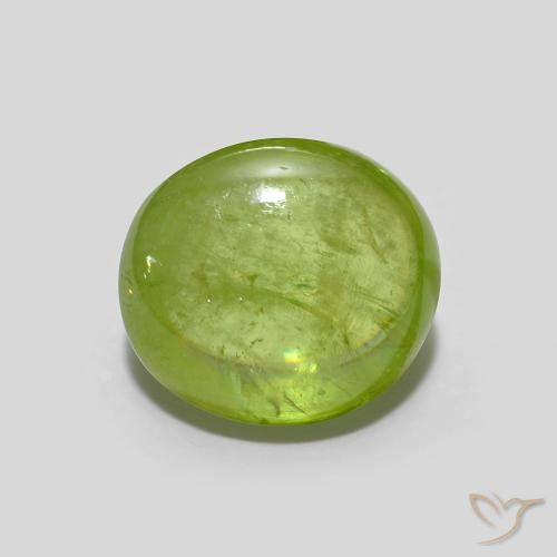 2.53ct طبيعي اخضر زاهى سيفين, بيضوي, شفاف