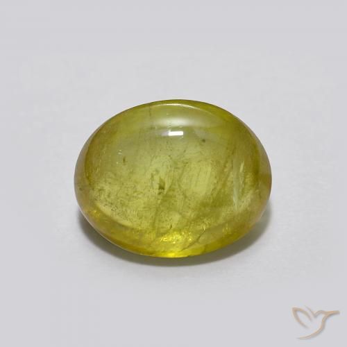 1.94ct طبيعي أخضر دافئ سيفين, بيضوي, شفاف