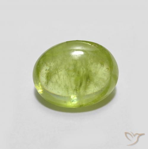 2.50ct طبيعي أصفر متوسط سيفين, بيضوي, شفاف