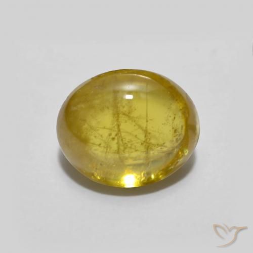 1.94ct طبيعي برتقالى-ذهبى سيفين, بيضوي, شفاف