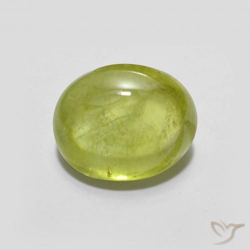 2.37ct طبيعي أصفر متوسط سيفين, بيضوي, شفاف