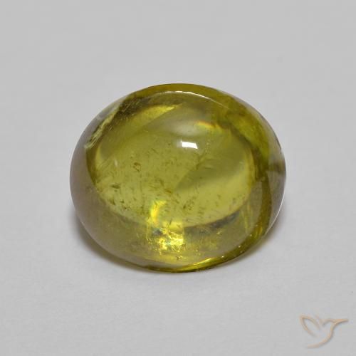1.76ct طبيعي بنى ذهبى غامق سيفين, بيضوي, شفاف