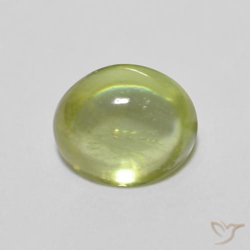 1.07ct طبيعي أخضر الغابة دافئ سيفين, بيضوي, شفاف