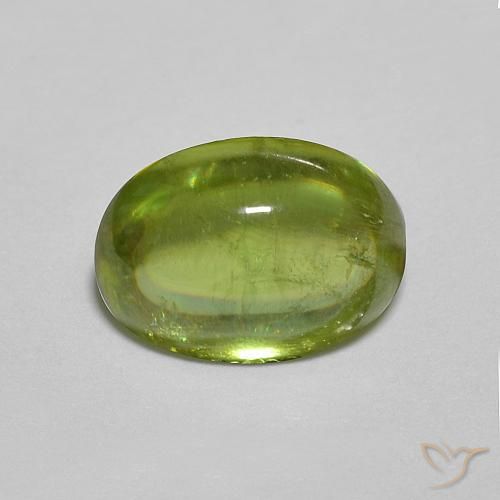 1.31ct طبيعي Medium Dark-Green سيفين, بيضوي, شفاف