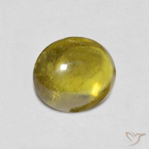 سيفين Medium Golden Brown طبيعي، بيضوي، 1.03 قيراط، شفاف