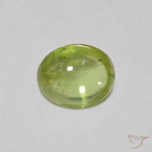 1.16ct طبيعي أخضر متوسط سيفين, بيضوي, شفاف