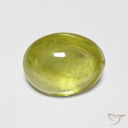 2.64ct طبيعي الأصفر الليمونى سيفين, بيضوي, شفاف