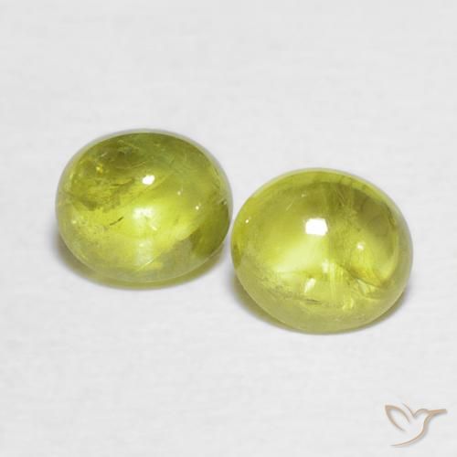 1.98ctw طبيعي Pineapple yellow سيفين, بيضوي, شفاف