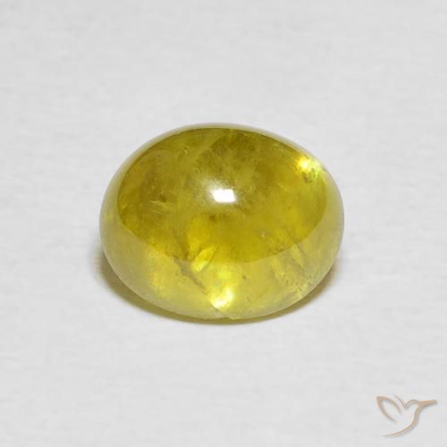 2.51ct طبيعي Pineapple yellow سيفين, بيضوي, شفاف