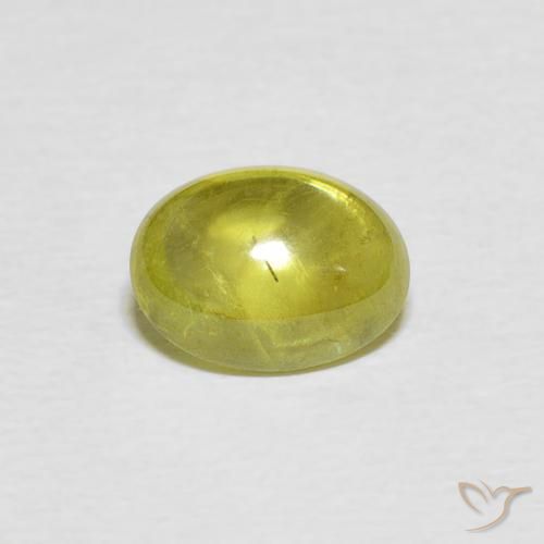 1.79ct طبيعي أصفر متوسط سيفين, بيضوي, شفاف