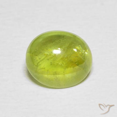 1.90ct طبيعي أصفر فاتح سيفين, بيضوي, شفاف