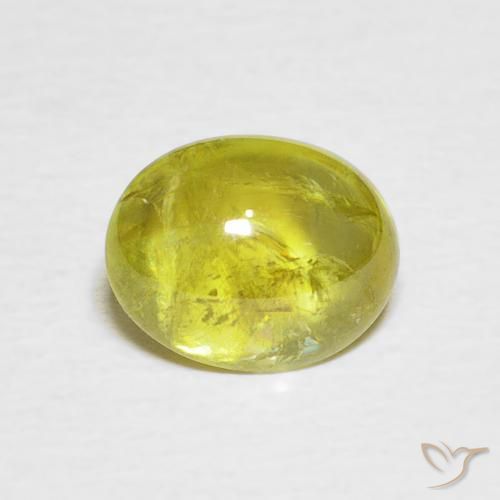 2.20ct طبيعي أخضر ترابى دافئ سيفين, بيضوي, شفاف