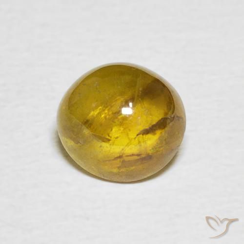 2.03ct طبيعي بنى ذهبى مخضر سيفين, بيضوي, شفاف